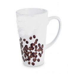 Tasse conique jumbo en céramique