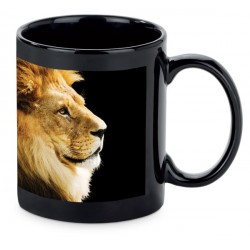 Mug en céramique noire