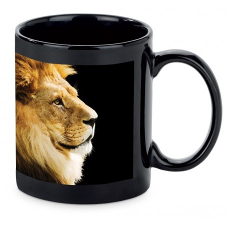 Tasse en céramique noire