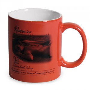 Tasse personnalisable thermochromique