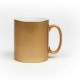 Mug en céramique aspect metal