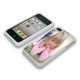 Coque pour Iphone 4 & 4S SMART-COVER CLIP avec plaque Chromaluxe