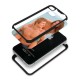 Coque pour Iphone 4 & 4S SMART-COVER CLIP avec plaque Chromaluxe