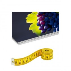 Panneau alvéolaire sur mesure - Plastification Brillante