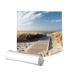 Affiche carrée plastifiée grand format 90 x 90 cm