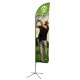 Flying Banner shark - 298 x 60 cm