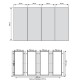 Mur d'image modulaire - 425,1 x 201,4 cm