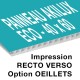 Panneau Akilux ECO - 40 x 60 cm - recto verso - 14 ex