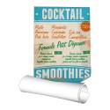 Affiches 60 x 80 cm (A1) - papier 170 g couché mat - 200 ex