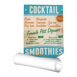 Affiches 60 x 80 cm (A1) - papier 170 g couché mat - 50 ex