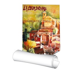 Affiches 60 x 80 cm (A1)  - papier 140 g Cyclus Offset - 50 ex