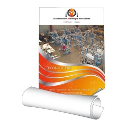 Affiches 80 x 120 cm (A0) - papier 150 g demi mat - 1 ex