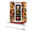 Affiches 120 x 176 cm - papier 135 g demi-mat - Impression THD - 4 ex
