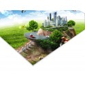 Panneau PVC 20 x 60 cm - 6 ex