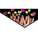 Panneau Alu Dibond 80 x 150 cm - 9 ex